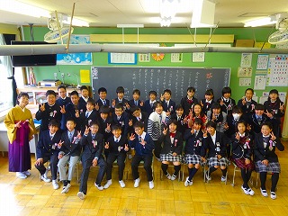 ６年生 卒業式 深谷市立常盤小学校