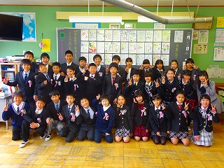 ６年生 卒業式 深谷市立常盤小学校